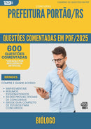 600 Questões Comentadas para Concurso Biologo da Prefeitura Portao Rs 2025 - 600 Questões