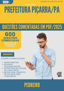 600 Questões Comentadas para Concurso Pedreiro da Prefeitura Picarra Pa 2025 - 600 Questões