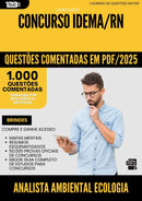 1000 Questões Comentadas para Concurso Analista Ambiental Ecologia Idema Rn 2025 - 1000 Questões