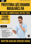 1000 Questões Comentadas para Concurso Inspetor Auxiliar Servicos Gerais da Prefeitura Luis Eduardo Magalhaes Ba 2025 - 1000 Questões