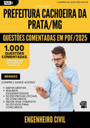 1000 Questões Comentadas para Concurso Engenheiro Civil da Prefeitura Cachoeira Da Prata Mg 2025 - 1000 Questões