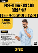 1000 Questões Comentadas para Concurso Coveiro da Prefeitura Barra Do Corda Ma 2025 - 1000 Questões