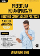 1000 Questões Comentadas para Concurso Engenheiro Civil da Prefeitura Indianopolis Pr 2025 - 1000 Questões
