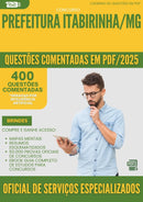 400 Questões Comentadas para Concurso Oficial De Servicos Especializados da Prefeitura Itabirinha Mg 2025 - 400 Questões