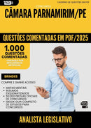 1000 Questões Comentadas para Concurso Analista Legislativo Camara da Prefeitura Parnamirim Pe 2025 - 1000 Questões