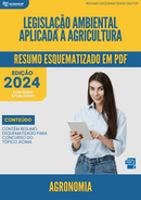 Resumo Esquematizado de Agronomia Sobre Legislação Ambiental Aplicada À Agricultura para Concursos | loja123shop