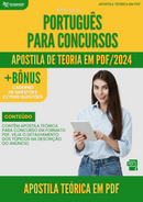 Apostila de Português para Concursos 2024 - Teórica | loja123shop