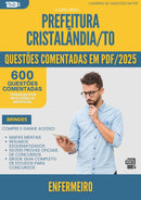600 Questões Comentadas para Concurso Enfermeiro da Prefeitura Cristalandia To 2025 - 600 Questões