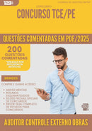 1000 Questões Comentadas para Concurso Auditor Controle Externo Obras Publicas Tce Pe 2025 - 200 Questões