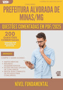 1000 Questões Comentadas para Concurso Nivel Fundamental da Prefeitura Alvorada De Minas Mg 2025 - 200 Questões