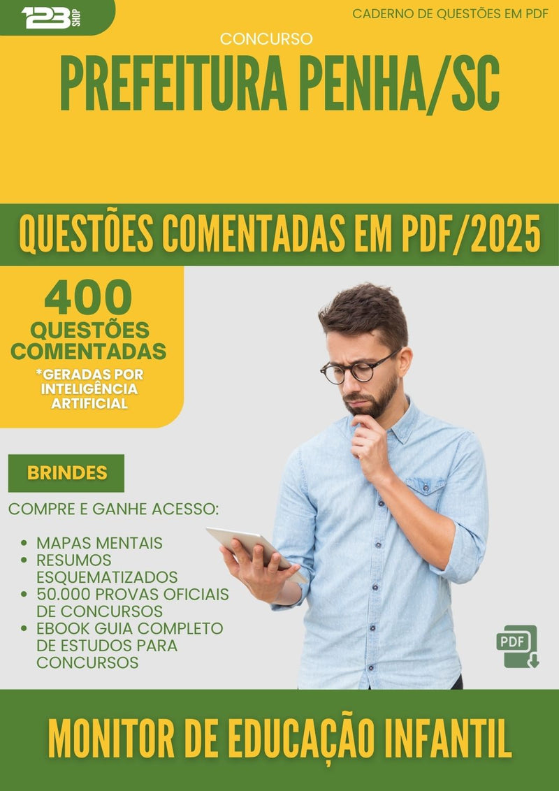 1000 Questões Comentadas para Concurso Auxiliar De Saude Bucal da Prefeitura Penha Sc 2025 - 400 Questões