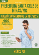 1000 Questões Comentadas para Concurso Medico Clinico Geral Santa da Prefeitura Cruz De Minas Mg 2025 - 400 Questões