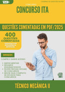 1000 Questões Comentadas para Concurso Tecnico Mecanica Ii da Prefeitura Ita 2025 - 400 Questões