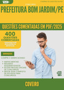 1000 Questões Comentadas para Concurso Coveiro da Prefeitura Bom Jardim Pe 2025 - 400 Questões