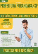 1000 Questões Comentadas para Concurso Professor Peb Ii Educacao Fisica Area Esporte da Prefeitura Porangaba Sp 2025 - 400 Questões