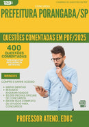1000 Questões Comentadas para Concurso Professor Atendimento Educacional Especializado da Prefeitura Porangaba Sp 2025 - 400 Questões