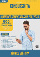 1000 Questões Comentadas para Concurso Tecnico Eletrica da Prefeitura Ita 2025 - 600 Questões