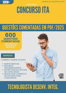 1000 Questões Comentadas para Concurso Tecnologista Desenvolvimento Integracao Partes Para Pequenos Satelites da Prefeitura Ita 2025 - 600 Questões