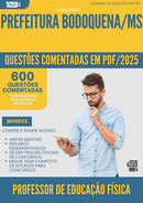 1000 Questões Comentadas para Concurso Professor De Educacao Fisica da Prefeitura Bodoquena Ms 2025 - 600 Questões