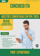 1000 Questões Comentadas para Concurso Professor Estruturas da Prefeitura Ita 2025 - 800 Questões