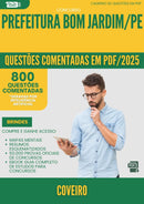 1000 Questões Comentadas para Concurso Coveiro da Prefeitura Bom Jardim Pe 2025 - 800 Questões