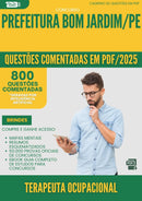 1000 Questões Comentadas para Concurso Terapeuta Ocupacional da Prefeitura Bom Jardim Pe 2025 - 800 Questões