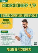1000 Questões Comentadas para Concurso Agente De Fiscalizacao Conrerp 2 Sp 2025 - 800 Questões