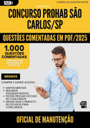 1000 Questões Comentadas para Concurso Oficial De Manutencao Prohab da Prefeitura Sao Carlos Sp 2025 - 1000 Questões