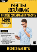 1000 Questões Comentadas para Concurso da Prefeitura Uberlandia Mg 2025 Engenheiro Ambiental - 1000 Questões