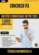 1000 Questões Comentadas para Concurso Tecnico Informatica Ii da Prefeitura Ita 2025 - 1000 Questões