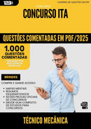 1000 Questões Comentadas para Concurso Tecnico Mecanica da Prefeitura Ita 2025 - 1000 Questões