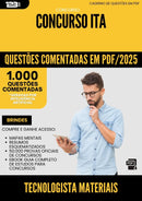 1000 Questões Comentadas para Concurso Tecnologista Materiais da Prefeitura Ita 2025 - 1000 Questões