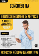 1000 Questões Comentadas para Concurso Professor Metodos Quantitativos da Prefeitura Ita 2025 - 1000 Questões