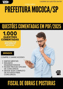 1000 Questões Comentadas para Concurso Fiscal De Obras E Posturas da Prefeitura Mococa Sp 2025 - 1000 Questões