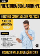 1000 Questões Comentadas para Concurso Profissional De Educacao Fisica da Prefeitura Bom Jardim Pe 2025 - 1000 Questões