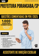 1000 Questões Comentadas para Concurso Assistente De Direcao Escolar da Prefeitura Porangaba Sp 2025 - 1000 Questões