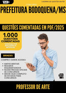 1000 Questões Comentadas para Concurso Professor De Arte da Prefeitura Bodoquena Ms 2025 - 1000 Questões