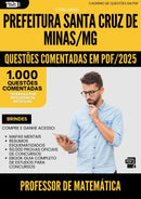 1000 Questões Comentadas para Concurso Professor De Matematica Santa da Prefeitura Cruz De Minas Mg 2025 - 1000 Questões