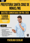 1000 Questões Comentadas para Concurso Psicologo Escolar Santa da Prefeitura Cruz De Minas Mg 2025 - 1000 Questões