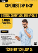 1000 Questões Comentadas para Concurso Tecnico Em Tecnologia Da Informacao Crp 6 Sp 2025 - 1000 Questões