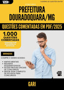 1000 Questões Comentadas para Concurso Gari da Prefeitura Douradoquara Mg 2025 - 1000 Questões