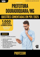 1000 Questões Comentadas para Concurso Professor da Prefeitura Douradoquara Mg 2025 - 1000 Questões