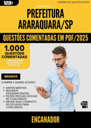 1000 Questões Comentadas para Concurso Encanador da Prefeitura Araraquara Sp 2025 - 1000 Questões