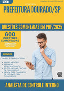 1000 Questões Comentadas para Concurso Analista De Controle Interno da Prefeitura Dourado Sp 2025 - 600 Questões