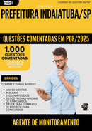 1000 Questões Comentadas para Concurso Agente De Monitoramento da Prefeitura Indaiatuba Sp 2025 - 1000 Questões