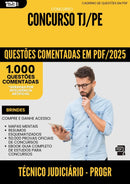 1000 Questões Comentadas para Concurso Tecnico Judiciario Programador De Computador Tj Pe 2025 - 1000 Questões