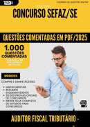 1000 Questões Comentadas para Concurso Auditor Fiscal Tributario Tecnologia Da Informacao Sefaz Se 2025 - 1000 Questões