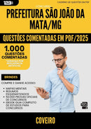 1000 Questões Comentadas para Concurso Coveiro Sao Joao Da da Prefeitura Mata Mg 2025 - 1000 Questões