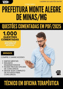 1000 Questões Comentadas para Concurso Tecnico Em Oficina Terapeutica Monte da Prefeitura Alegre De Minas Mg 2025 - 1000 Questões