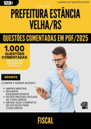 1000 Questões Comentadas para Concurso Fiscal Velha Rs 2025 - 1000 Questões